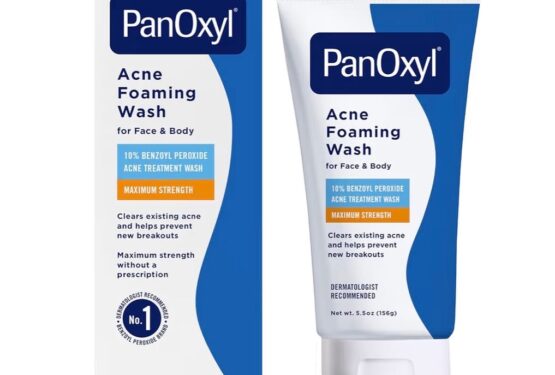 PanOxyl nettoyant moussant anti-acné